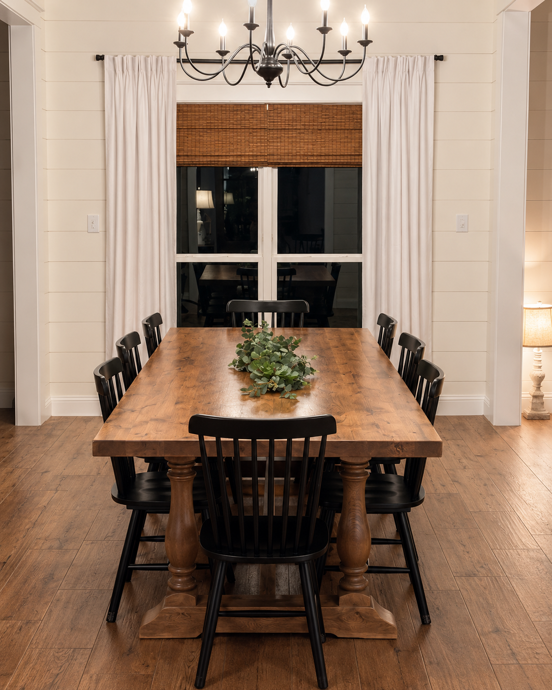 The Morgan Table in Rustic Alder