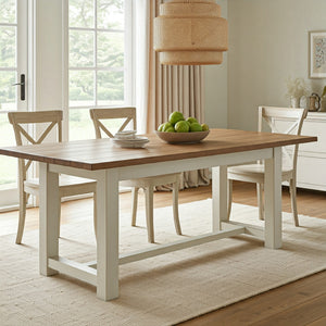 The Riley Trestle Farm Table