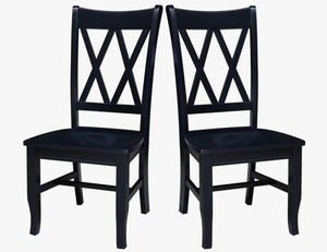 XX-back Dining Chair White/Black